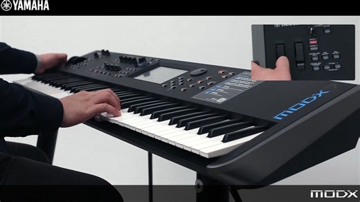 雅马哈合成器MODX6+/MODX7+/MODX8+弯音轮调节及分配