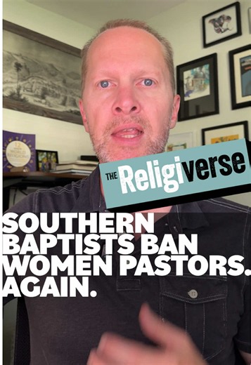 The Southern Baptist Convention just passed another band on women pastors in an attempt to make sure the ban becomes part of the denominations’s constitution. At the same time, its two most prominent missions fundraising events are named after women: Lottie Moon and Annie Armstrong. The SBC appreciates the sacrifices of women but keeps spending its energy keeping them out of leadership. ##religiontiktok##religiousnews##christiantiktok##churchtiktok##southernbaptist