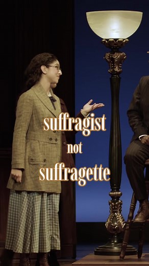 Every movement needs a Doris Stevens. #SuffsMusical #suffragist #dorisstevens #nadiadandashi #Broadway #history #musical #theater