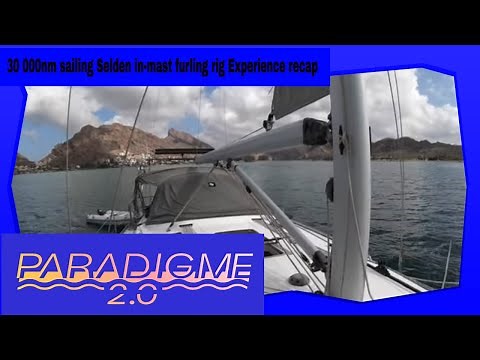 Selden Rig In mast furler on a single handed offshore cruising boat