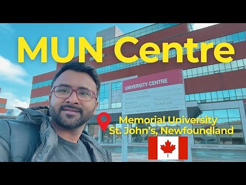 Memorial University Centre Tour – MUN Campus Life & Student Services
