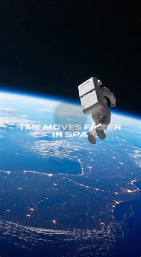 5K views · 93 reactions | Time Moves Faster in Space ⏳ #Relativity...