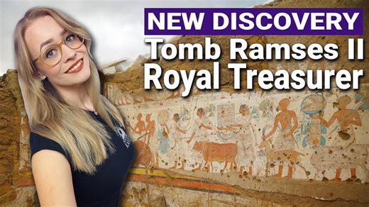 MAJOR Discovery! Tomb of Ramses II’s Royal Treasurer