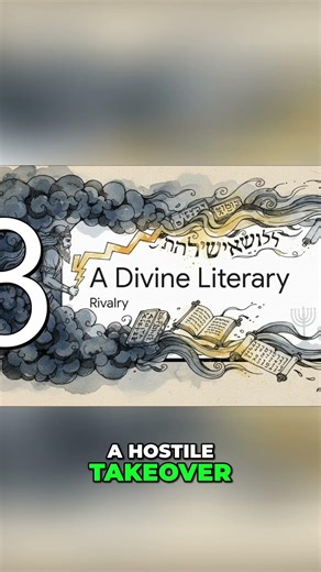 Baal vs. Yahweh: Ancient Gods' Hostile Literary Takeover Explained! #shorts