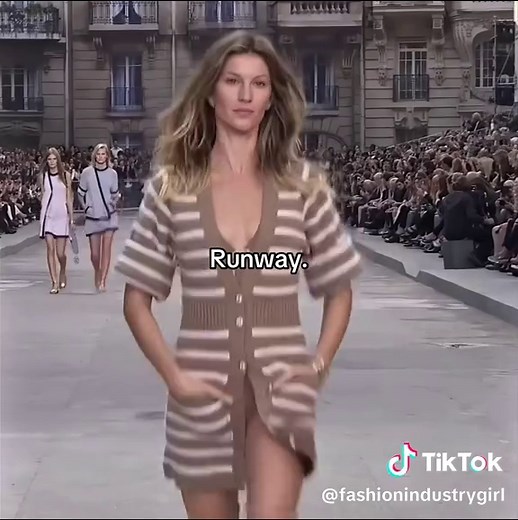 Gisele Bundchen on Chanel Runway Spring 2015