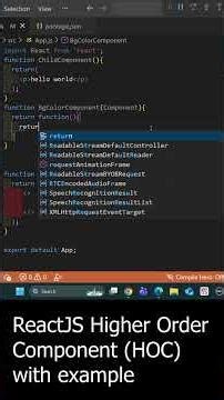 Higher Order Component(HOC) in React Explained in Malayalam with example