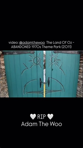 This one hurt. RIP, Adam The Woo. 🤍 This clip is a throwback to when Adam initially rose to YouTube fame, exploring abandoned places and sharing them with us. Being a fan since these abandoned video days, I’ve watched so many uploads, including one from just yesterday where he shared his Christmas decorations. Kinda feels like a friend passed away. RIP. 🤍 NOTE: The Land of Oz park in North Carolina is NOT abandoned. Do not try this at home, lol. If you’d like to visit, follow @landofoznc for a
