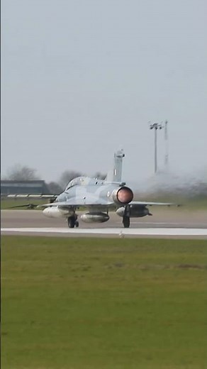 Turn on the Sound 🎧 Thunderous Take off Mirage 2000 Fighter Jet #fighterjet #takeoff #mirage2000