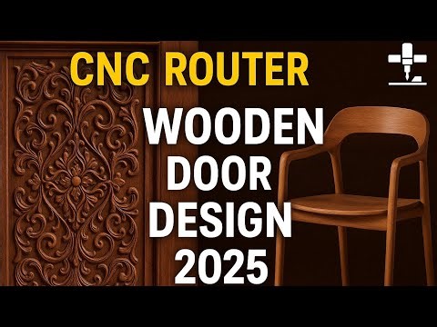 ✨ CNC Router Wooden Door Designs 2025 | Modern Wood Furniture & Best Carving Ideas