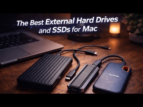 The Best External Hard Drives and SSDs for Mac in 2026