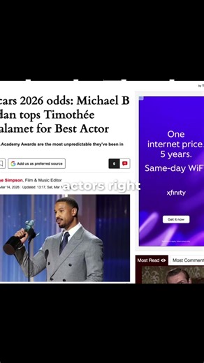 Michael B. Jordan Is Surging in the Oscar Race #hollywood #news