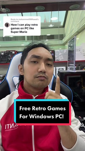 Replying to @mohammed1991saad Here’s how you can play retro games on windows PC!🔥😎#bahrain🇧🇭 #advanti #advantibahrain #thatshowyoufixthat #pctips #pctutorial