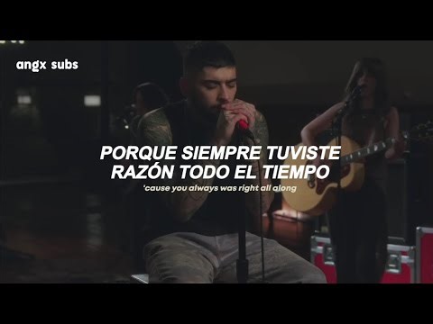 ZAYN - Alienated (Español + Lyrics) | Live Performance Video