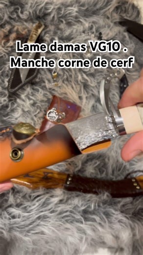 COUTEAU FIXE DAMAS VG-10 – 19 CM