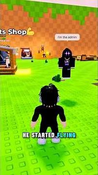 Meet Danger Admin Today 😱 #roblox #kickaluckyblock