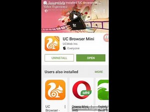 UC mini browser tips and tricks
