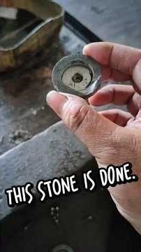 Replacing a Chipped Lapper Stone | Precision Tool Maintenance#ToolRestoration#SatisfyingProcess#Work