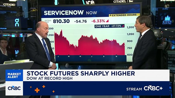 Cramer's mad dash: ServiceNow