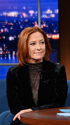 The Late Show on Instagram: "Drawing on her experience under the Obama and Biden administrations, @jenpsaki says she has never seen a U.S. president as uninformed on national security matters as President Trump. #Colbert #JenPsaki"