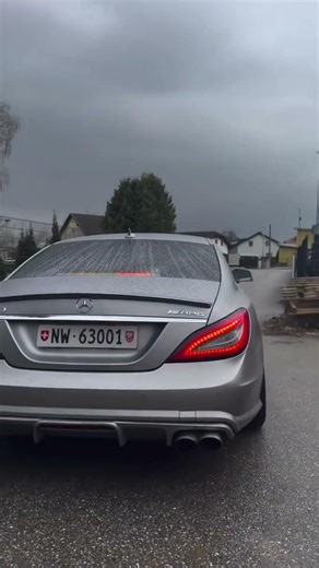 Mercedes CLS 63 AMG Exhaust Pure Sound #shorts