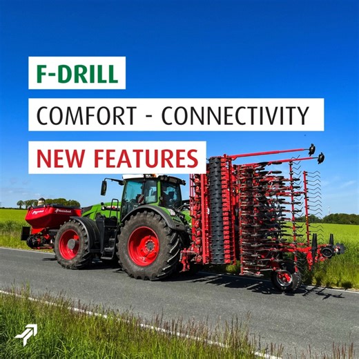 37 reactions | Discover the latest updates on the Kverneland f-drill...