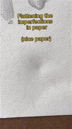 Part 1 of Flattening the Imperfections in Paper . . . #fyp #howtodraw #illustration #art #artbook