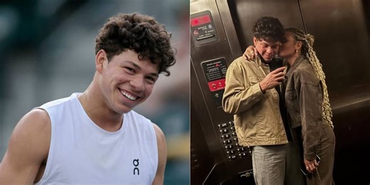 Ben Shelton's girlfriend Trinity Rodman can't get enough of American star while being away from him