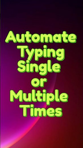 Auto Typer for Windows 10 or Windows 11 Computer #autotyper #shorts