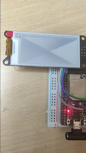 2.13" 250x122 3-color e-paper SSD1680 (by WeAct) on ESP32 (arduino-esp32) using Adafruit_EPD library