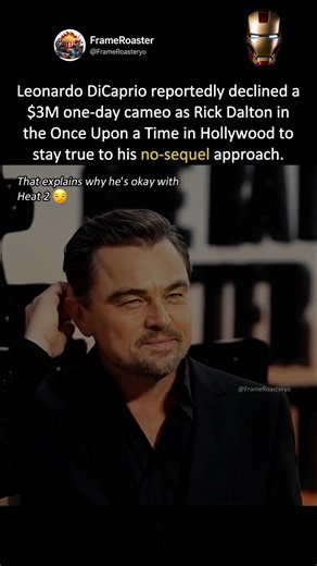 Leonardo DiCaprio’s “No Sequel” Rule Sparks Heat 2 Debate #leonardodicaprio #heat2