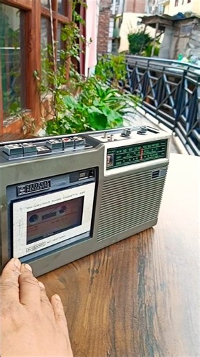 Vintage Rare model Panasonic Boombox RQ-443DS 3 Band MW/SW Radio Recoder#shortsviral