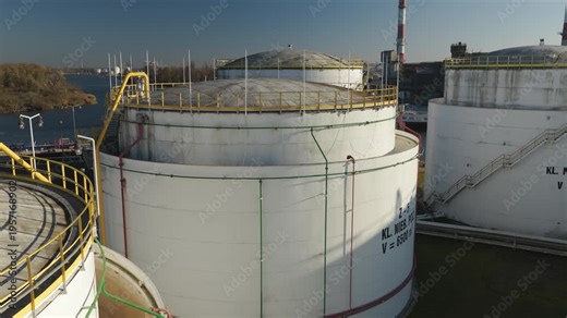 Modern crude oil storage terminal and its vital role in the global energy supply chain