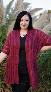 What's your favorite part....the color or the stitch pattern? . You can crochet yourself the #SabrinaRuana by grabbing the pattern from @expressionfiberarts websitel🧶 If you are interested in this gorgeous yarn, you can use the CODE: "EFA-BEACONDK15" to get 15% off of their Beacon DK yarn.😘💕 Comment "SABRINA" for the pattern link💕 . What color will you choose? . . Pattern👉🏻 Fairy Wing Ruana (Link below👇🏻) (Sizes XXS-7XL) Click here👇🏻 https://expressionfiberarts.com/products/sabrina-rua