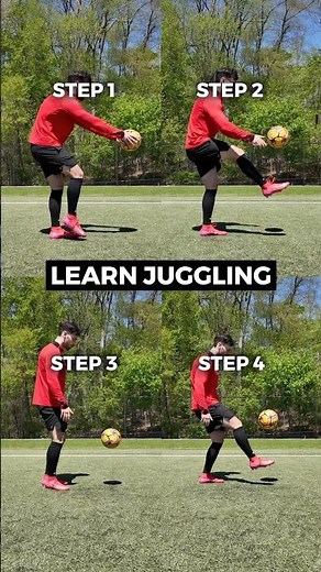 Learn Soccer Juggling in 4 Quick Steps