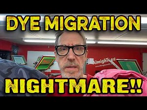 Dye Migration Nightmare: How to Fix & Prevent It in Screen Printing
