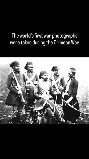 The world’s first war photographs were taken during the Crimean War. Roger Fenton captured the reality of war for the first time through images. ⚔️🕰️📷 #CrimeanWar #WarPhotography #History #Photography | Kayıp Tarih Defteri