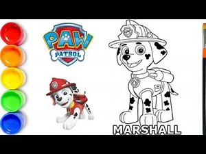 Paw Patrol Coloring Book Page Liberty - Marshall Coloring Page Paw Patrol The Movie