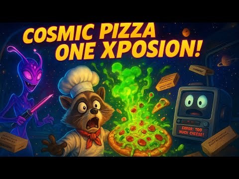 The Galactic Pizza Maker — focuses on the hero’s journey.
