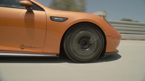 CONCEPT AMG GT XX redefines performance - Technology pioneer shatters record after record - and drives "around the world