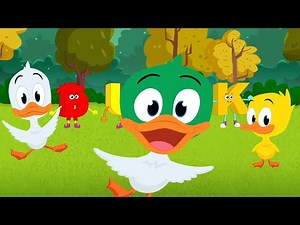 Duck Song, Quack Quack and Animal Cartoon Video for Kids
