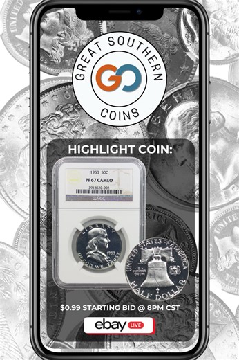 💎 Tuesday Treasures | $1 'n' Roll Rare Coin Auctions All Day | eBay Live Video