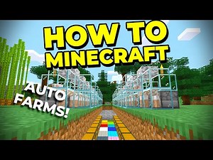 3 Essential Auto Farms, 22 Different Items! - How to Minecraft #15