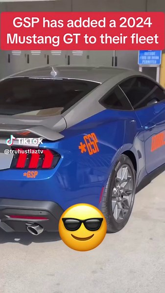 Georgia State Patrol pulled up with their 2024 Mustang GT high Performance Package patrol car! What are you’re thoughts about the this new addition?? #truhustlaztv #fyp #police #gsp