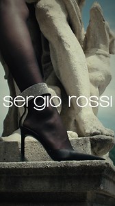 A new era of feminine elegance and sophistication, the Fall Winter 23 collection is a captivating convergence of past, present and future. Now available online and in store! #SergioRossi | Sergio Rossi