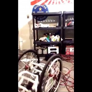 We have a lot of @nitrocircus shows this year, so that means a lot of after parties. Which means I've been training. #2leftwheels #isuckatridingwheelchairs #ihateyouTipsy #imalwaysgettingdumped #takingadump #nodumping #Wheeltarded #imightdiebeforetour #SamanthaFoxLovesme #Thisisthenight #Letsjam #WCMXdance #myHOAlovesme #iwishiwasborninthe80s #takemeback #wheelchairwednesday @samilocc | Aaron Fotheringham