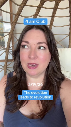 Human evolution is the driving force for all that’s unfolding now. And because we are evolving, we aren’t going back. This is ascension in action. It’s how we smash the patriarchy; abolish the oligarchy; bring back diversity, equity, and inclusion; and truly create liberty and justice for all. #4amclub #psychic #ascension #fdt #wethepeople