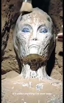 🚨 SHOCKING:Mummified ALIEN Corpse unearthed in”Dark Witch Cave)#shorts