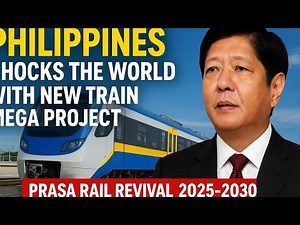 Philippines STUNS the World with New Train Mega Project 2025–2030