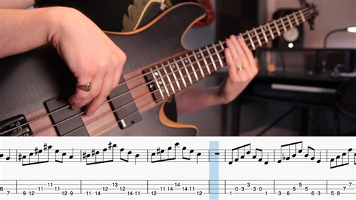 CharlesBerthod:掌控贝斯指板的两条简单练习