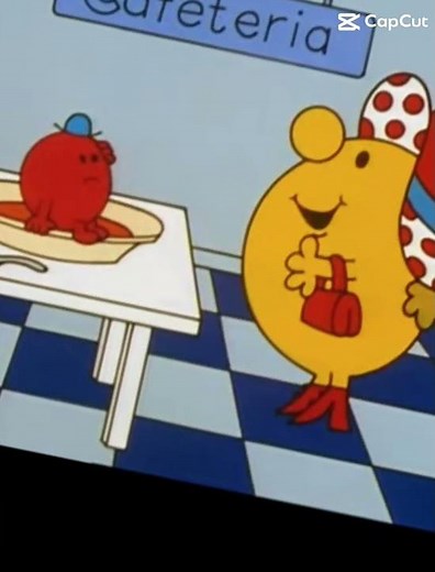 Little Miss Splendid’s moments in Mr. Men #mrmen #littlemiss